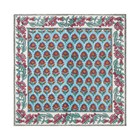 Blue and Pink Indian Handmade Block printed Cotton Napkin For Dinning,Home Decor