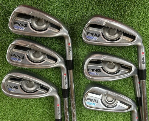 Ping G Series Red Dot Eisensatz 5-PW +SW AWT 2.0 Stahl Nipponschaft (kein 6 Eisen)