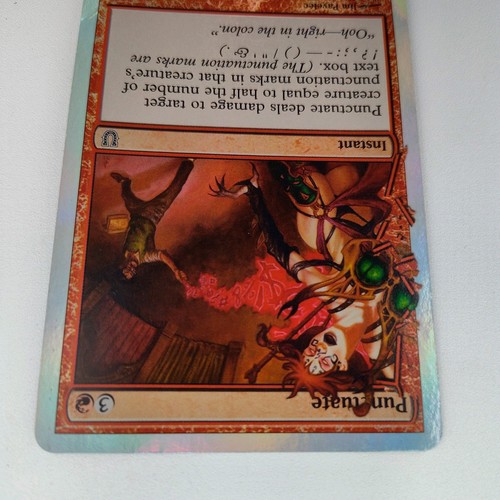 ✔️🎴🪄🚨MTG Punctuate #84 UNHINGED 2004 MAGIC THE GATHERING 📸SEE ALL PICTURES📸 - Picture 8 of 15