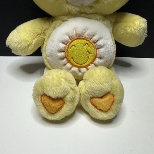 Vtg 2002 Care Bears Funshine Bear Sunshine Belly 11" Plush Stuffed Animal Yellow - Bild 3 von 9