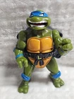 Teenage Mutant Ninja Turtles 4.5" Action Figure - Talkin Leonardo  1991 NO SOUND