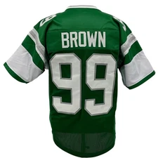 Jerome Brown Jersey Green Philadelphia | Unisex Adult Sizes S-5XL Unsign Custom