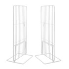  2 Pcs Gefrierfachregal Gefrierschrank Trennwände Kühlschrank -Regalorganisator