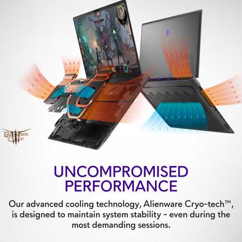 Alienware - m18 R2 18" 165Hz Gaming Laptop QHD - Intel Core 14th Gen i9 with ... - Picture 3 of 6