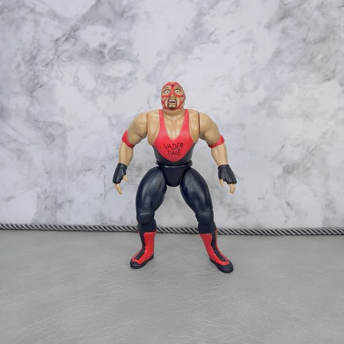 Big Van Vader Figur WrestleMania WCW WWE WWF Bad Boys Raw Vintage Jakks 1996 - Bild 4 von 11