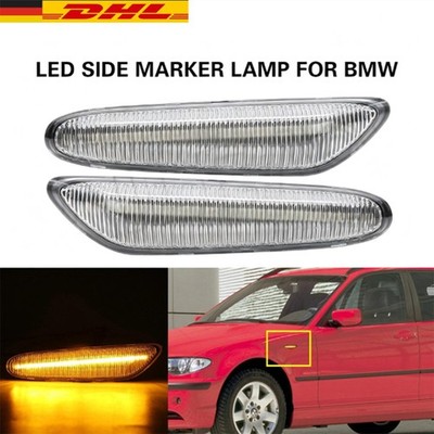 2x Led Seitenblinker Blinker für BMW 3er E46 E60 E61 E81 E82 E87 E83 E90 E91 E92