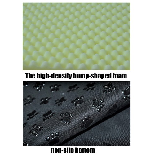 Dog Bed,2 Ways to Use,Indoor Pet House with Fluffy Mat,Removable and Washable... - Picture 4 of 5