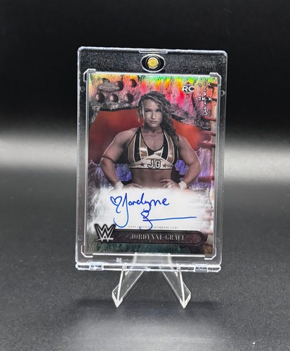 Jordynne Grace AUTO On Card Cactus Jack Autogramm Topps Chrome 2025 WWE NXT