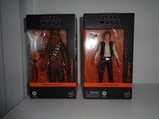 Star Wars Black series 6" - Han Solo + Chewbacca