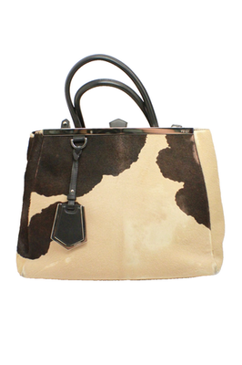 FENDI 2Jours Cow Calf Hair Limited Edition Hand Bag | eBay