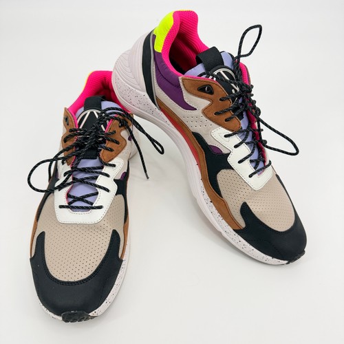 MCQ Alexander McQueen Swallow Daku Trainers Almond Multi Sneaker Leather EU45 - Picture 1 of 9