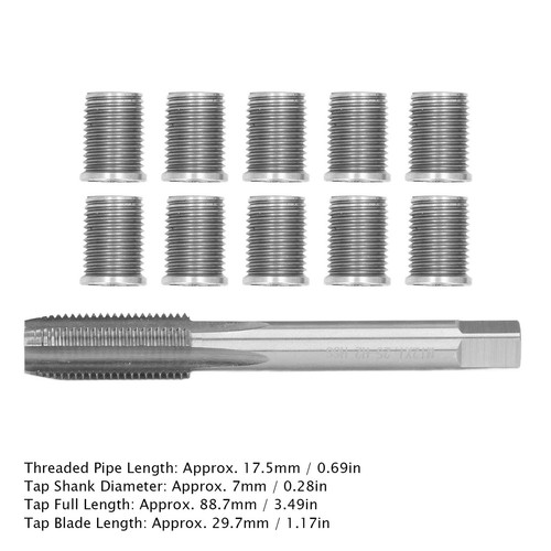  Thread Repair Tool M10x1.25 Bolt M12x1.25 Tap Auto Hardware Part - Picture 13 of 24