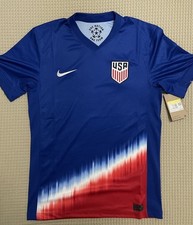 2024 Nike Men’s United States Away Blue Soccer Jersey Large L US USMNT USA