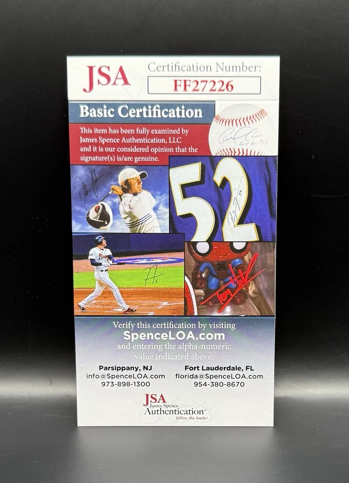 1982 Wrestling All Stars B Sweet Brown Sugar Autograph Rookie Card JSA Cert. RC - Image 3 of 4