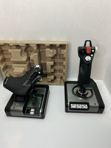 Logitech X52 Professional HOTAS Throttle & Stick Simulation Controller - Bild 6 von 14