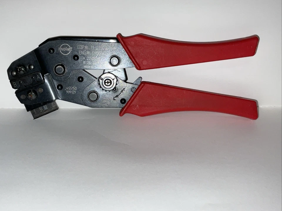 MOLEX ENG# CR2262C EDP# 11-01-0185 AWG 30-22 HAND CRIMP TOOL - Image 2 of 3