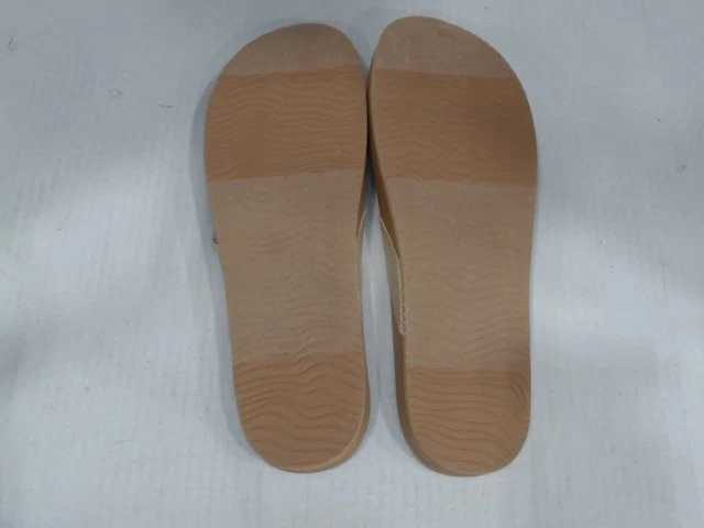 Chanclas de cancha con cojín para mujer Reef usadas como nuevas, tostadas/champán, 11 Foto 4 de 4