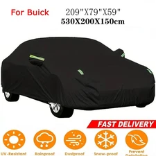 Full Car Cover Outdoor Snow Rain Waterproof Dust UV Protection For Buick Sedan