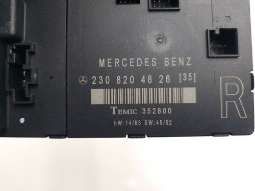 Mercedes-Benz SL R230 2003 door control unit module 2308204826 BCE25299 - Picture 6 of 6