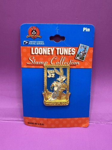 Looney Tunes Bugs Bunny USPS Vintage 1997 Solapa PiN NUEVO - Imagen 1 de 5