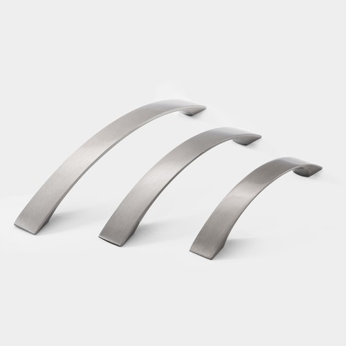 96mm Brushed Nickel Kitchen Cabinet Handles T Bar Drawers Pulls Stainless Steel - Picture 3 of 5