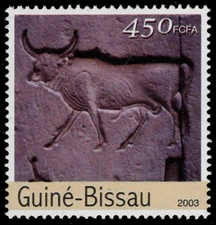 GUINEA BISSAU Mi 2341 - Cultures of the Past "Egyptian Heiroglyps" (pc33571)