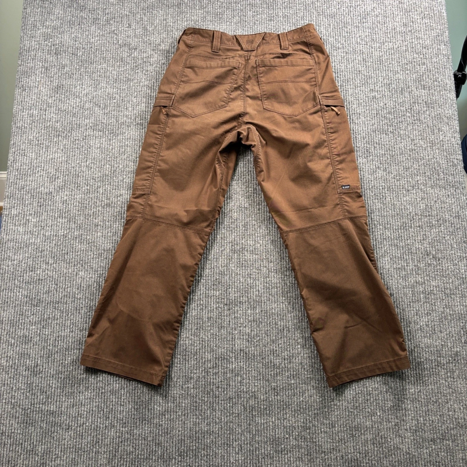 5.11 Tactical Apex Cargo Pants Mens 31x27 (Tagged 32x30) Brown Utility Workwear