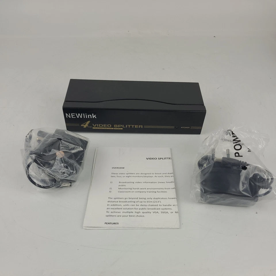 NewLink 1 Input 4 Output VGA Splitter 2048 x 1536 - Image 4 of 4