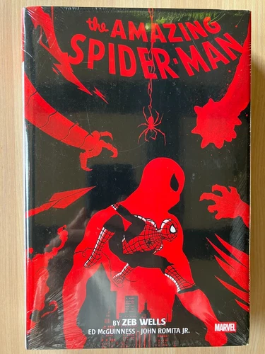 AMAZING SPIDER-MAN BY ZEB WELLS  OMNIBUS VOL 1- BEN SU DM VARIANT COVER-SEALED!