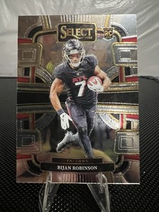 2023 Panini Select - Concourse Bijan Robinson #4 Silver Prizm (RC)