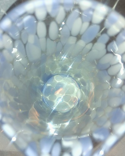 "Jarra Dwell Studio 2 qt Martini púrpura goteo arte vidrio bebida mixta 11""" - Imagen 5 de 10