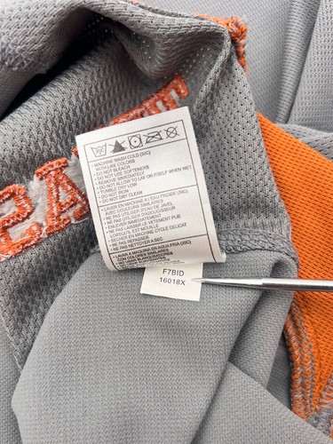Nike Fitdry UT Texas Longhorns Gray/Orange Long Sleeve Shirt Men's XL Stretch - Bild 13 von 13
