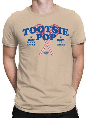 Offiziell lizenziertes Tootsie Roll Tootsie Pop Retro Herren T-Shirt - Bild 2 von 6