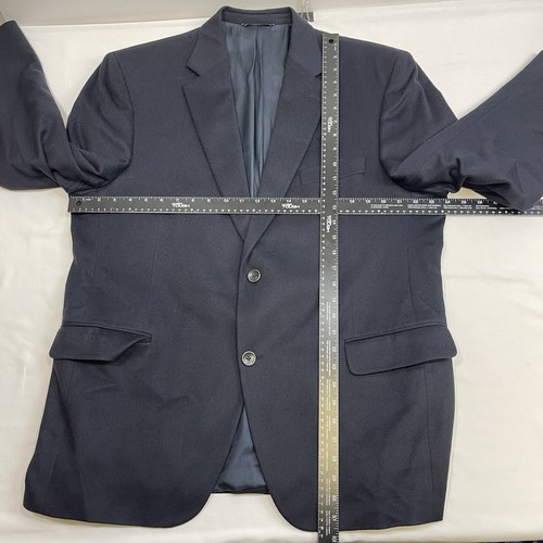Loro Piana Cashmere Blazer Men 46R Navy Blue 2 Button Sport Coat Old Money Ivy - Picture 12 of 15