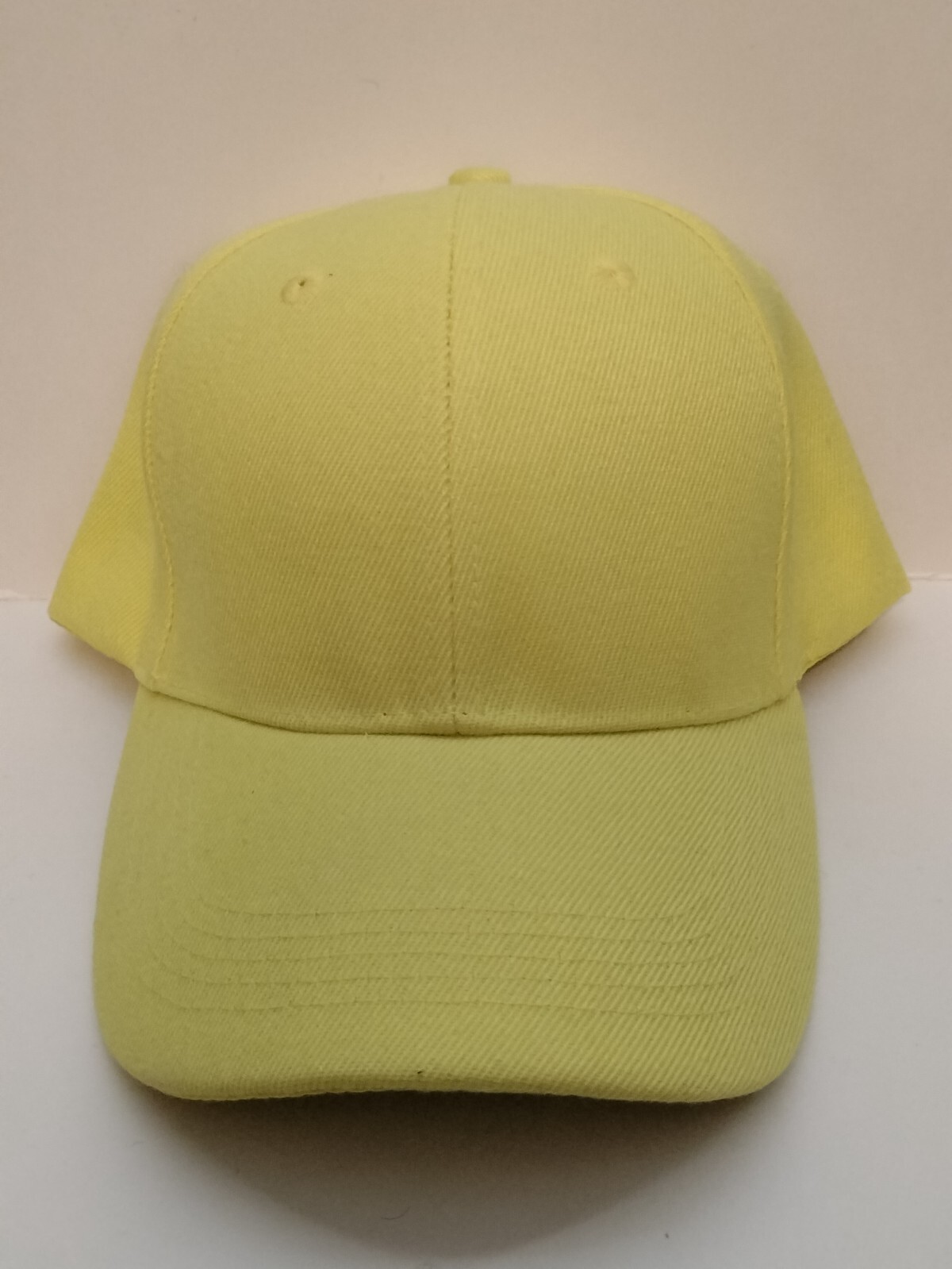 Yellow Adjustable Baseball Cap - image 1