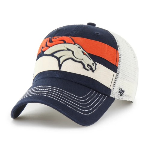 Sombrero ajustable 47 Brand Denver Broncos Clubhouse Boon Cleanup para hombre - Imagen 1 de 4