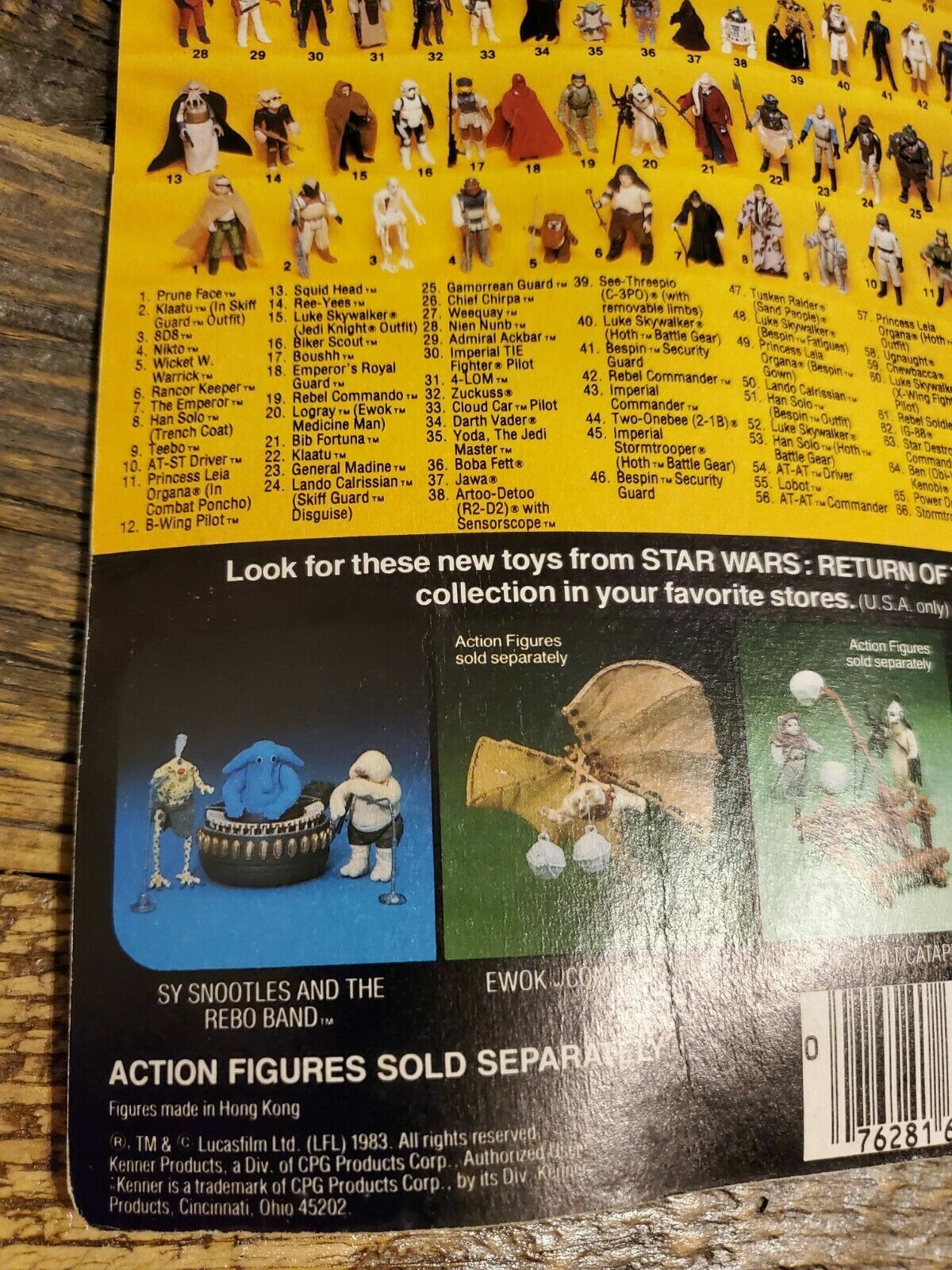 KENNER Star Wars 1983 Teebo sealed VINTAGE NEU NEW 2022 goedkoop