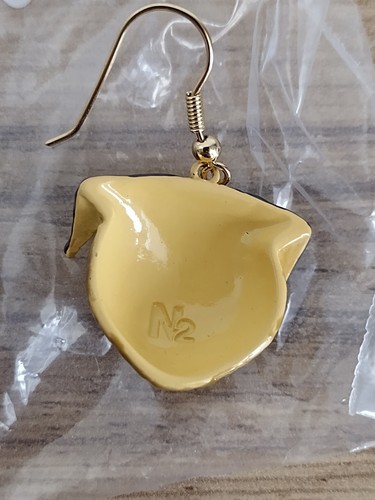 Les Nereides N2 Dog 18ct Gold Plated Drop Earrings - Women's Jewellery - Picture 6 of 10