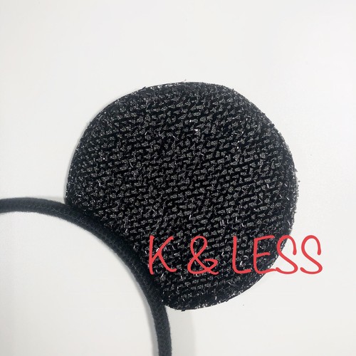 Minnie Mickey Mouse Ears Headbands 12 pcs Black Red Bow Party Favors Birthday Sh - Picture 4 of 5