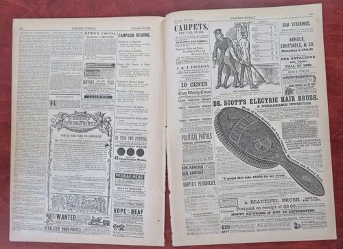 Black Voters Freedmen Election Cartoons Nast 1880 Suffrage Harper's newspaper - Picture 11 of 11