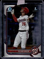 2022 Bowman Draft #BDC-23 Elijah Green Chrome