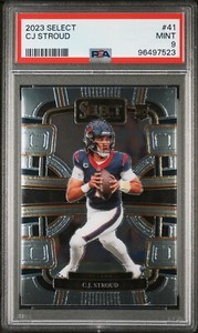 2023 Panini Select CJ Stroud Base Concourse #41 PSA 9