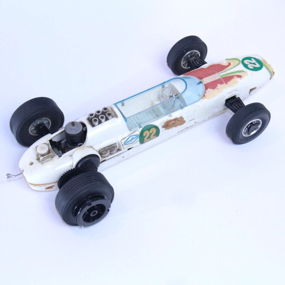 Modelo de coche de carreras Indy vintage TESTORS Sprite 22 Gas Tether - tiene compresión Foto 2 de 4