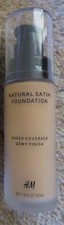 WARM IVORY-SHEER COVERAGE DEWY FINISH NATURAL SATIN FOUNDATION BRAND NEW