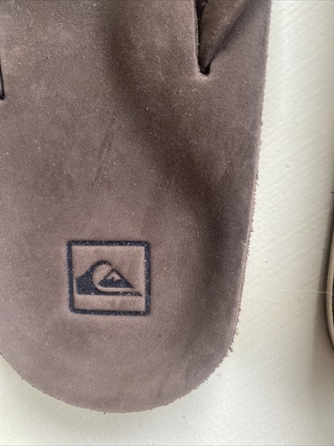 Quiksilver Men’s Suede Sandal Sz 8 - Picture 2 of 6