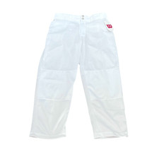 Wilson White Baseball Pants, Size YL, NWT