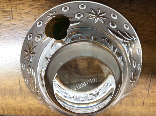 Waterford Kristall Weihnachten Urlaub Baum Windlicht Teelicht Kerzenhalter Neu im Karton - Bild 4 von 4