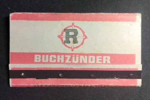 Streichhölzer Buchzünder Riesa Berlin Hauptstadt Der DDR - Bild 2 von 3