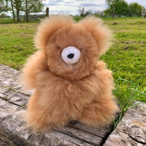 Alpaca Teddy Bears - Small 8" Fluffy Plush Fur Cuddly, Soft Toys, Colours, in UK - Picture 14 of 14