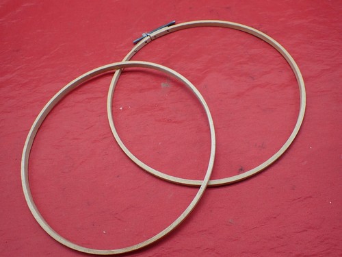 Wooden Monarch 8" Round Vintage Embroidery Hoop Loop Made In USA - Picture 4 of 4